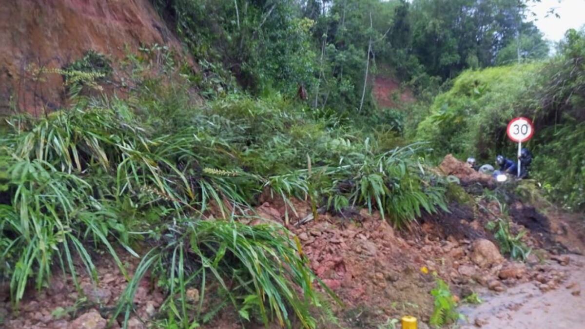 Reporte emergencias por lluvias, Quindío