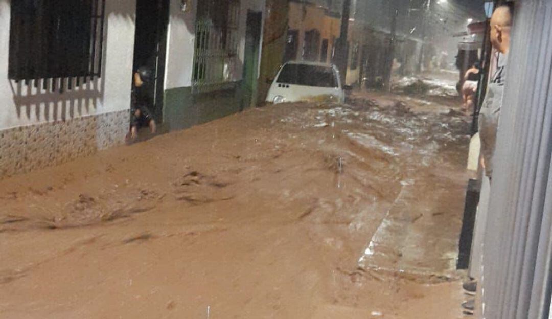 Inundación en Supía, Caldas