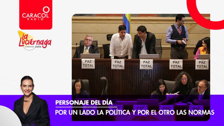 Personaje del día: La paz total: Por un lado la política y por el otro las normas.