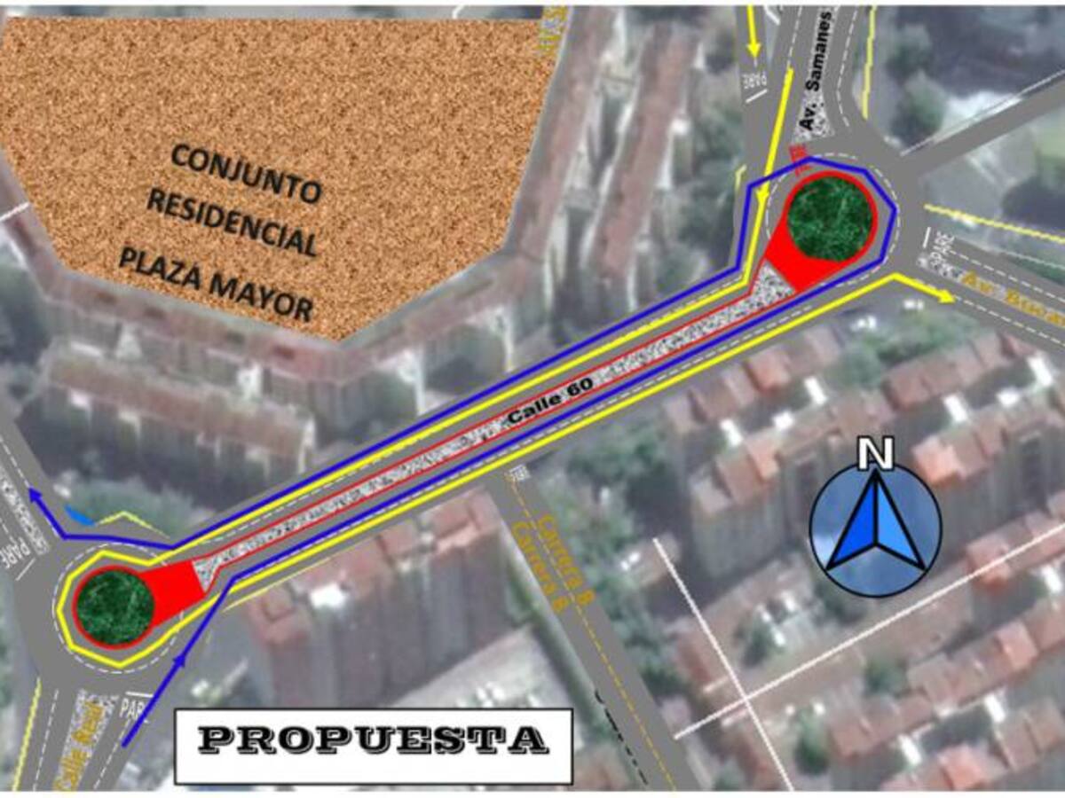 Cambia el sentido vial en glorietas de la Ciudadela