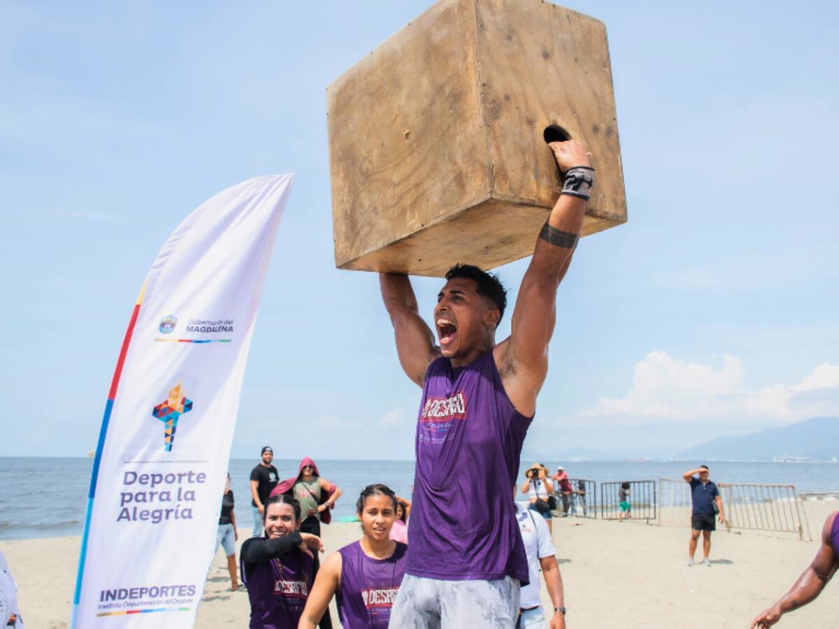 Gobernación del Magdalena promueve la salud con Escuelas Populares del Deporte y Mega Rumba Neón