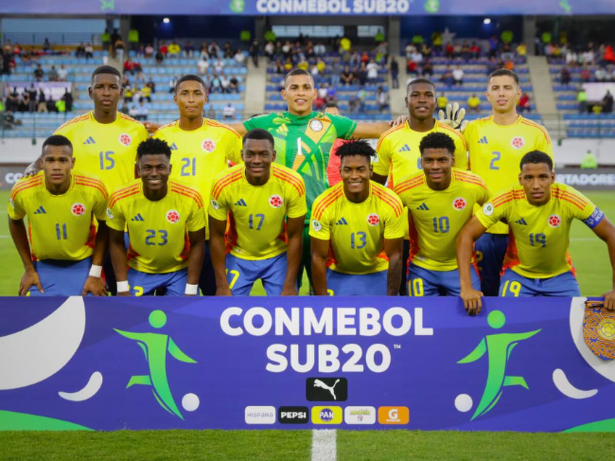 Colombia ya conoce a sus rivales para el Mundial Sub-20 Masculino: ¿Cuándo y donde se juega?