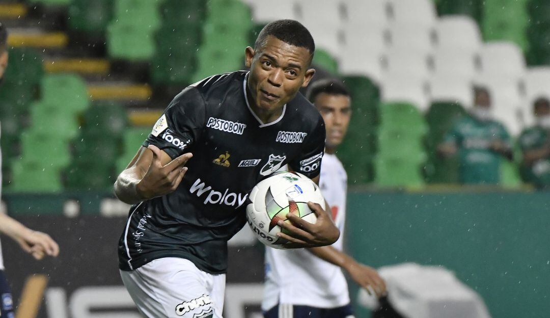 Harold Preciado con Deportivo Cali en 2021