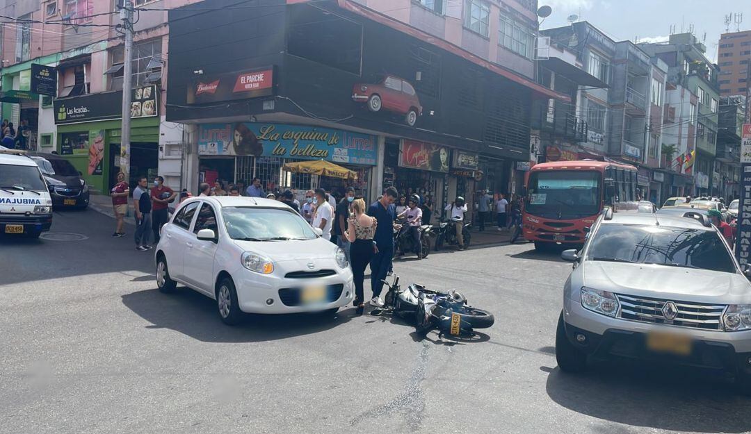 Fleteo en el centro 