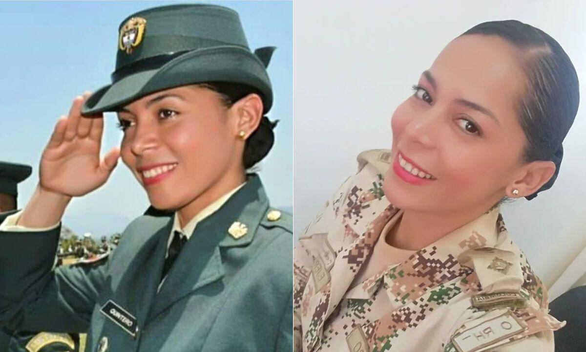 Diva Quintero, militar retirada del Ejército Nacional. Foto: redes sociales