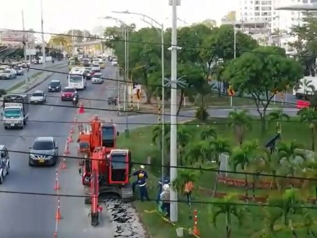 Se inicia construcción de la Glorieta de Guatiguará en Piedecuesta