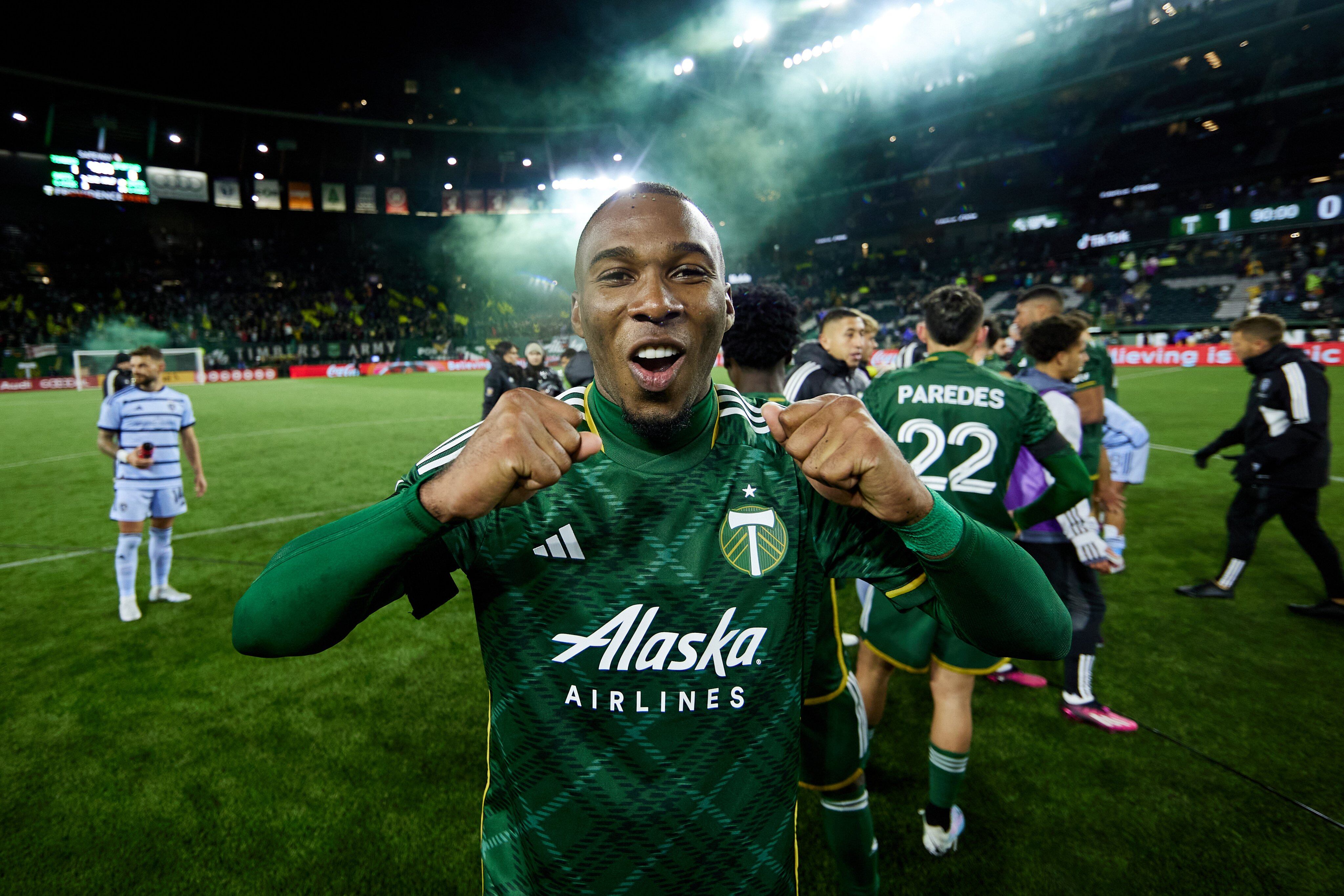 Juan David Mosquera le dio la victoria al Portland Timbers / @TimbersFC