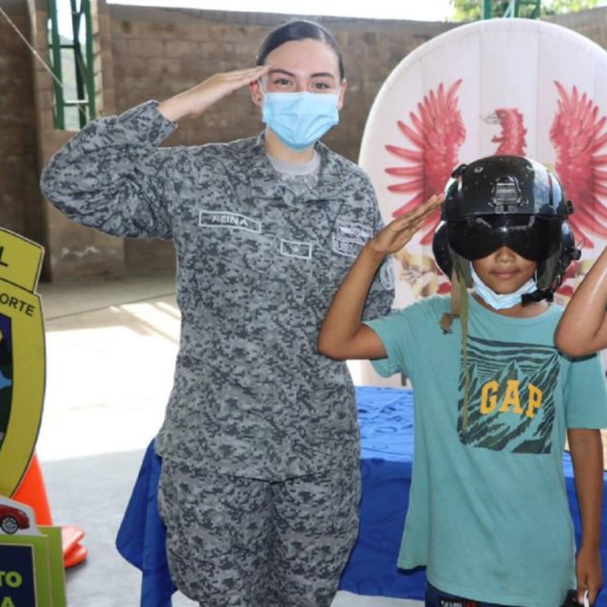 Fuerza Aérea lideró jornada social en Melgar, Tolima