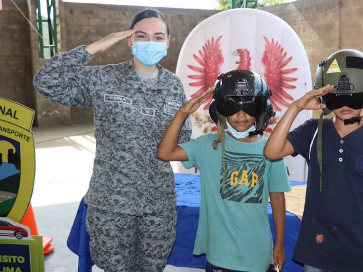Fuerza Aérea lideró jornada social en Melgar, Tolima
