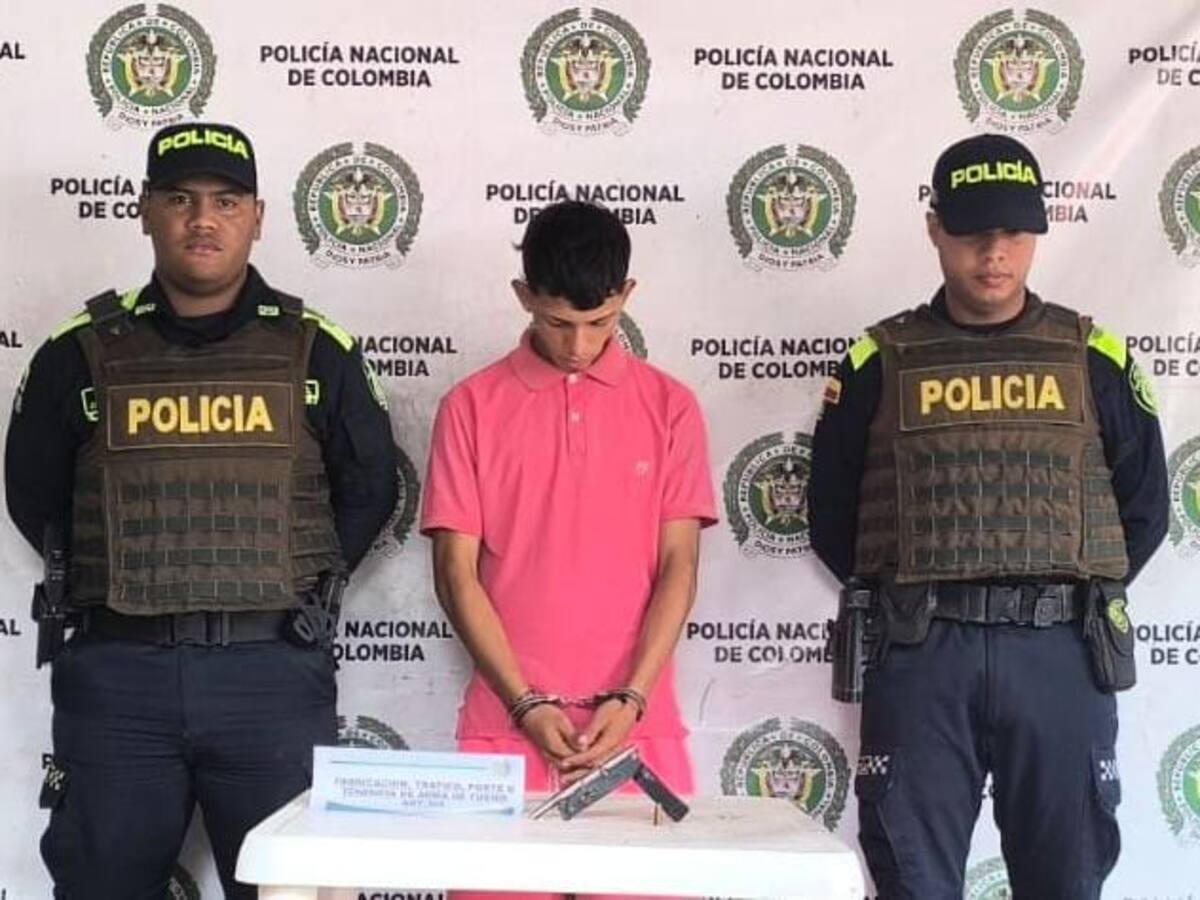 ‘Omar Crespita’ cayó en Villanueva- Bolívar con arma de fuego ilegal