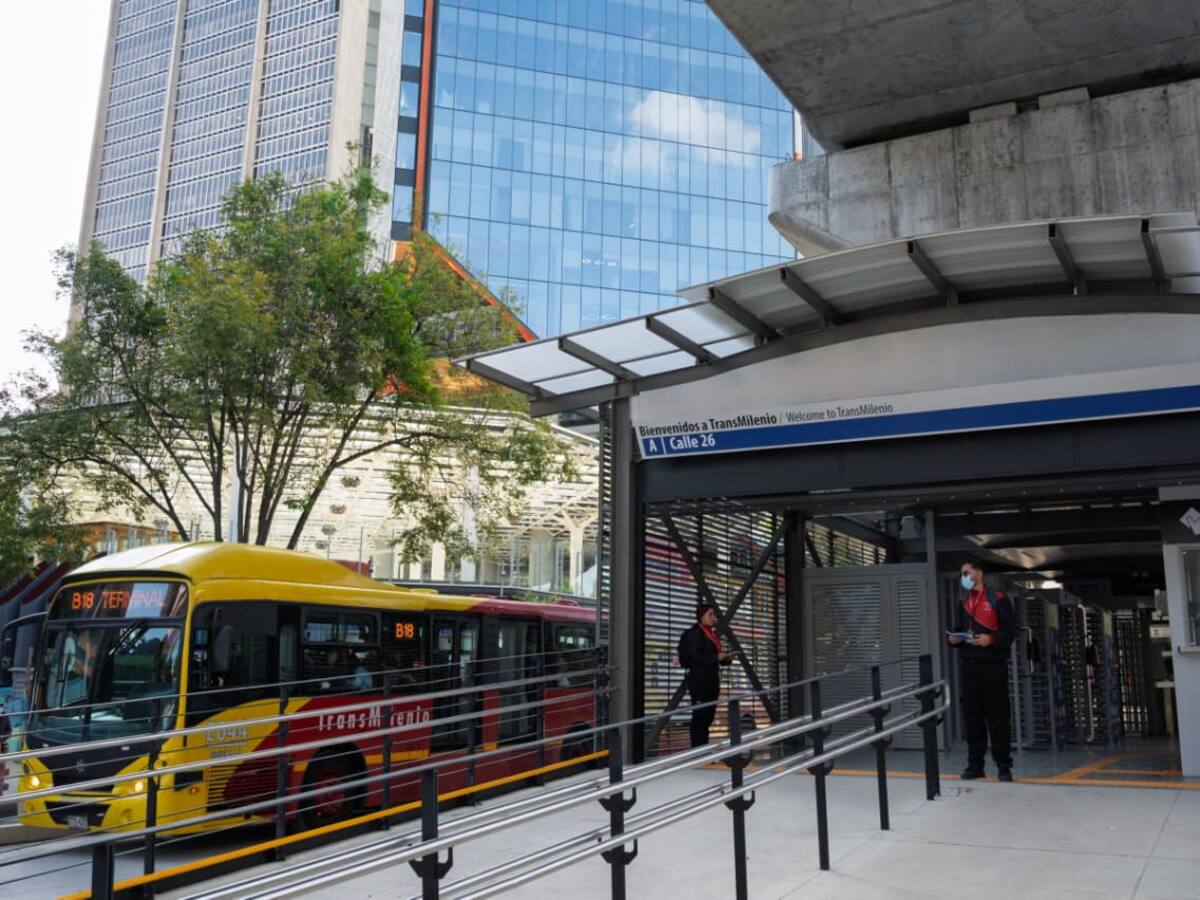 Abre acceso norte de la estación Calle 26 de TransMilenio: estas son las rutas que paran