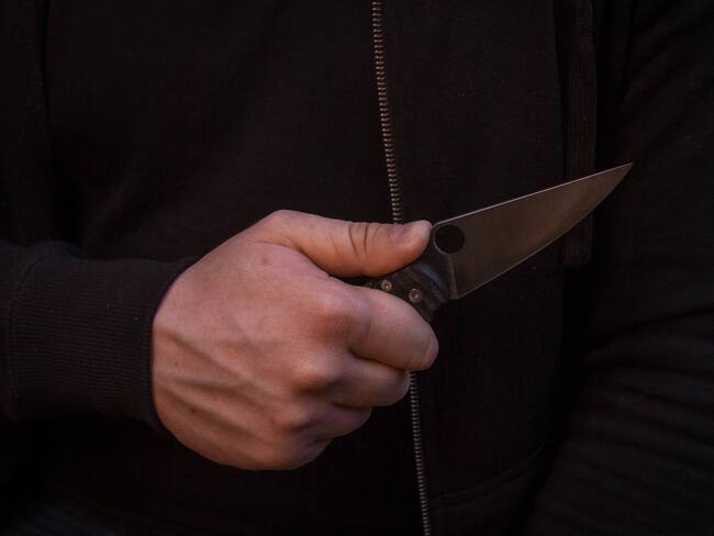 Robo con cuchillo. Foto: Getty Images