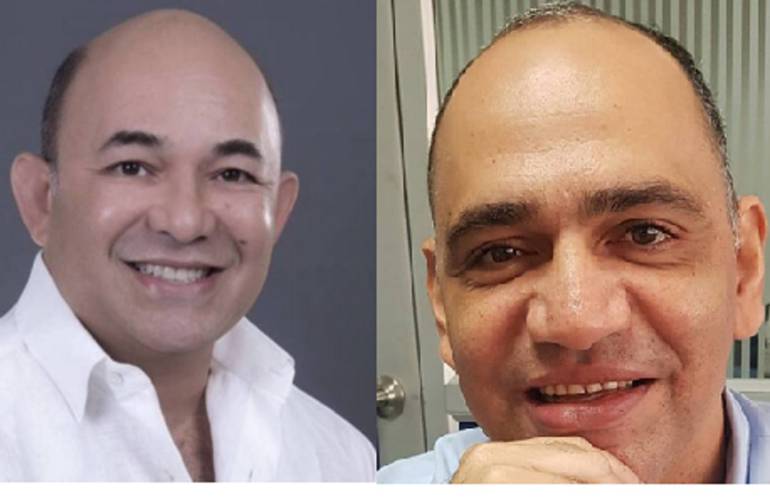 Concejales de Santa Marta, Juan Ruiz y Carlos Pinedo.