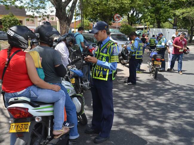 Controles de movilidad en Neiva.