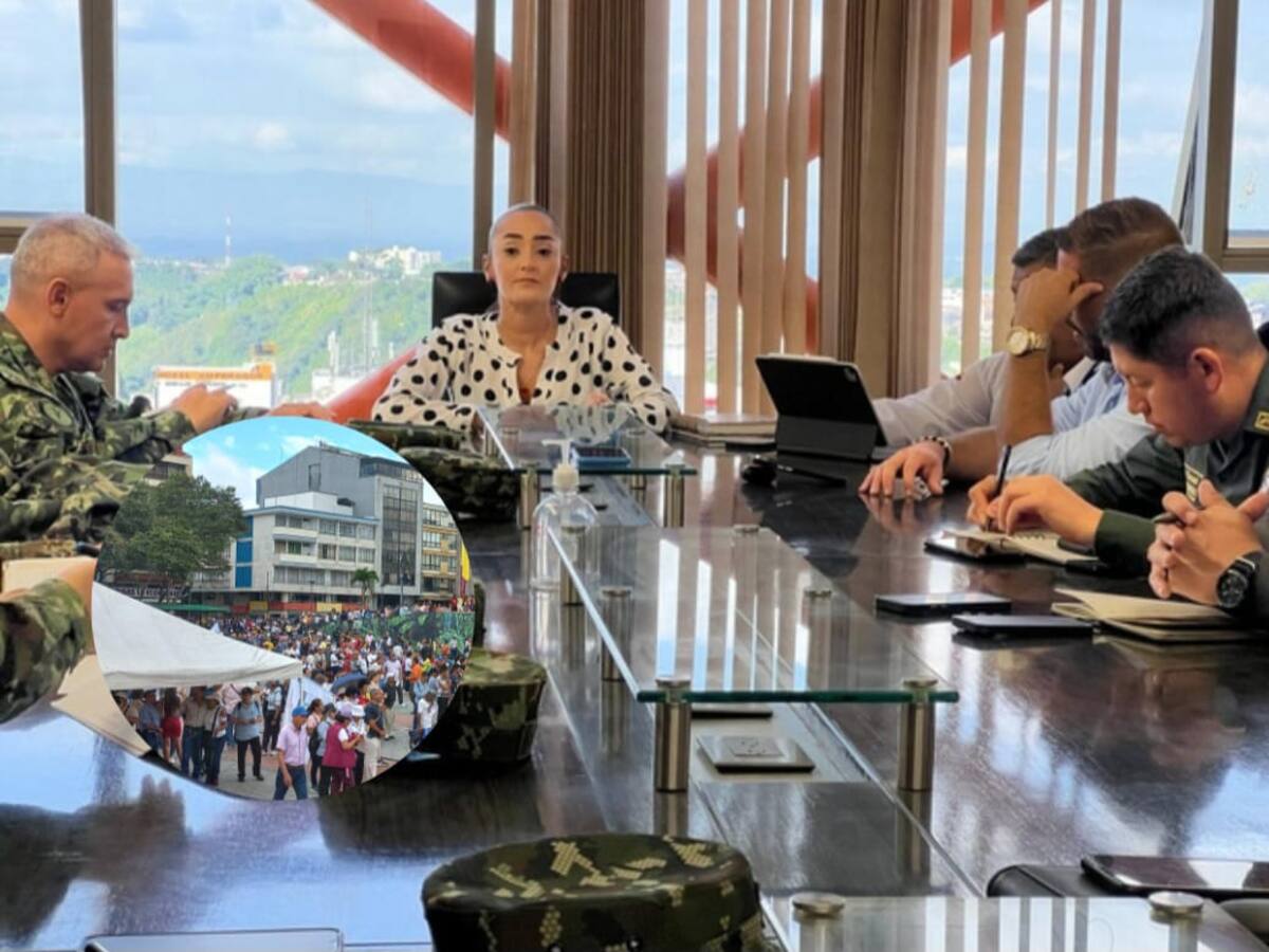 Puesto de mando unificado en Quindío para monitorear jornada de marchas