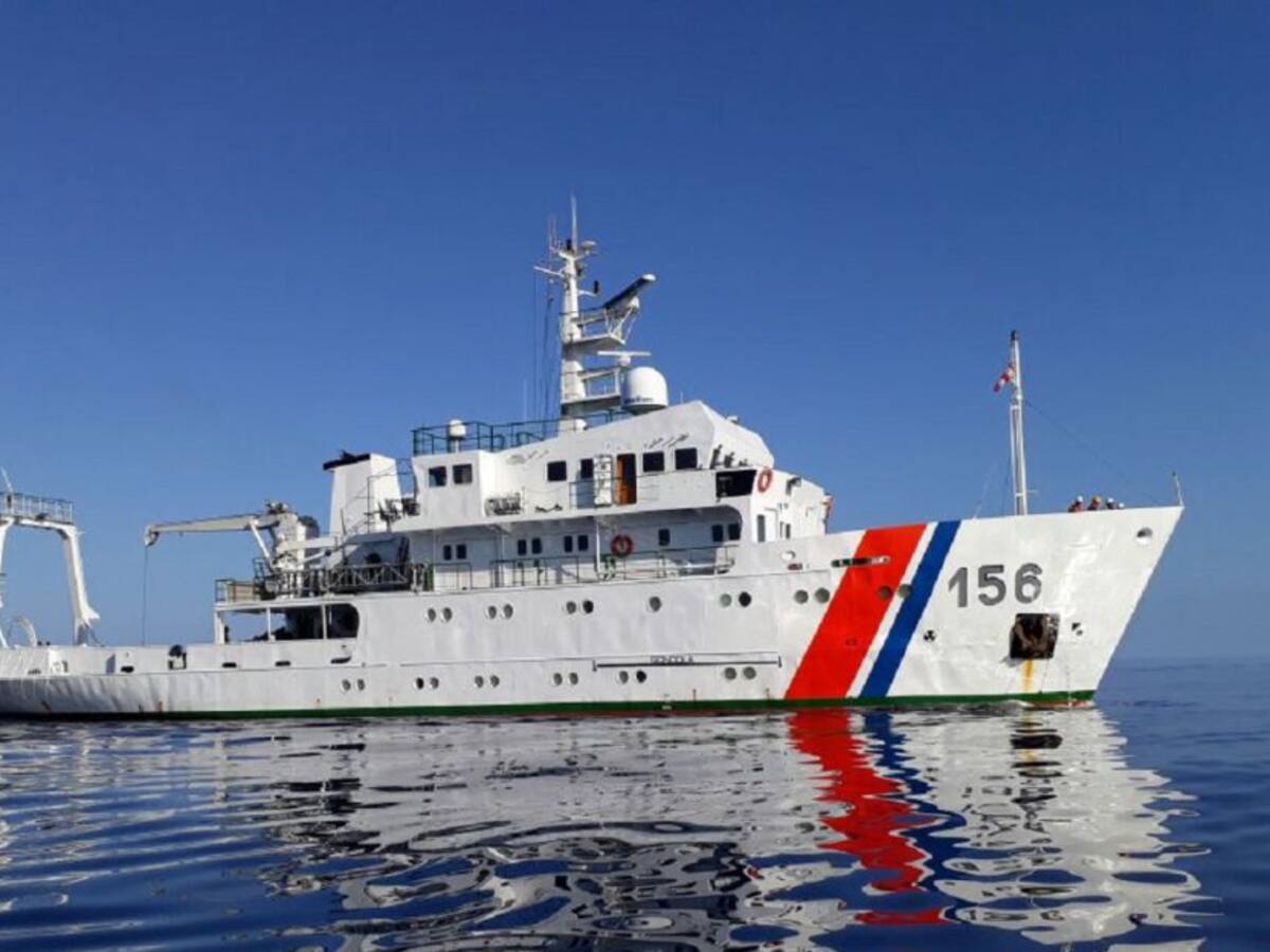 Buque ARC "Malpelo" conmemora 40 años de investigación científica