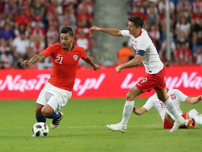 En un partido intenso Polonia empató con Chile previo a Rusia 2018