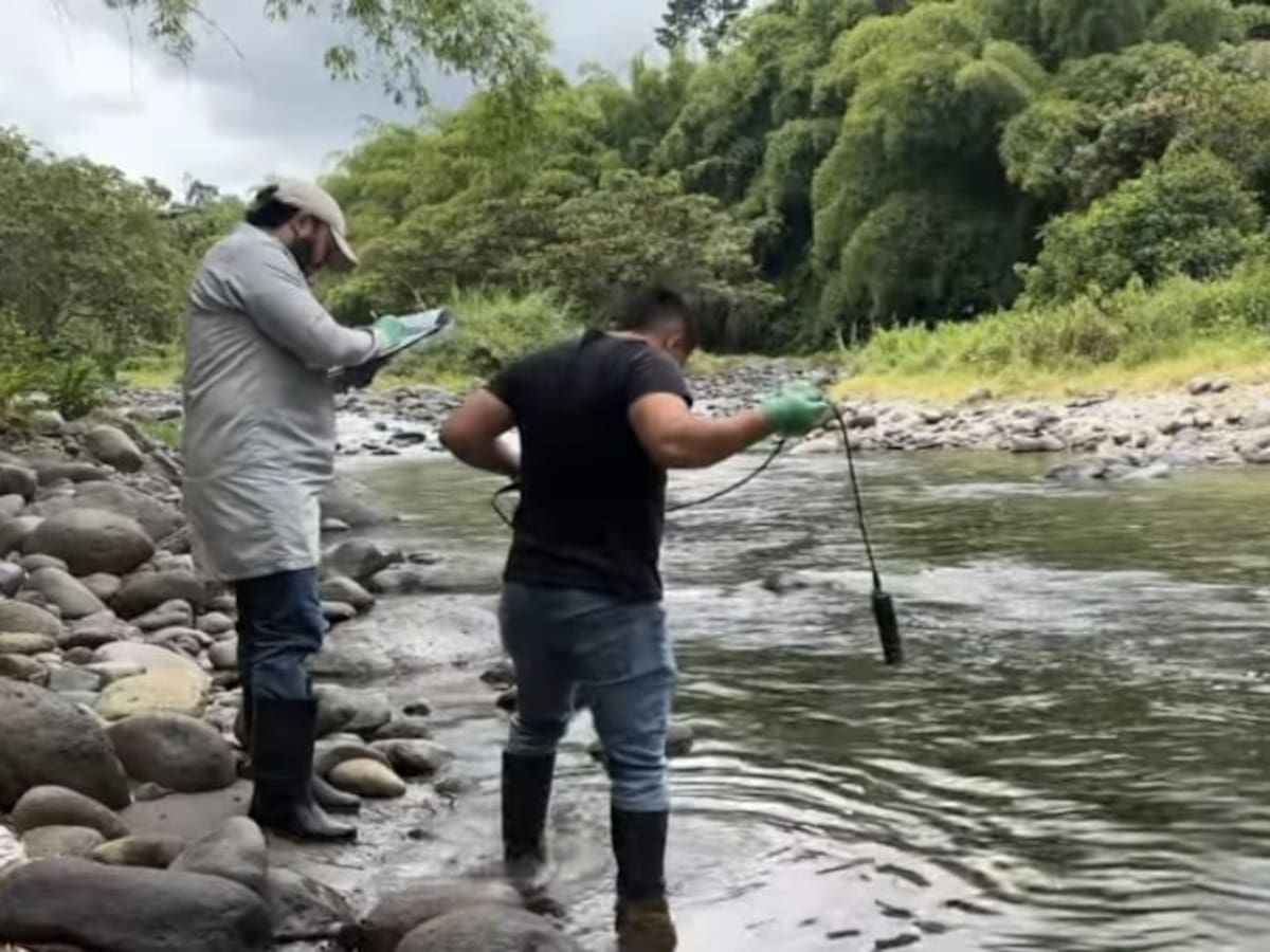Parte de tranquilidad sobre calidad del agua en el río Quindío por presencia de espumas