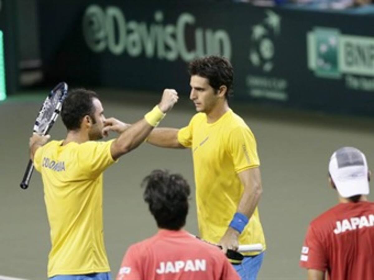 Colombia, a un paso de la Copa Davis