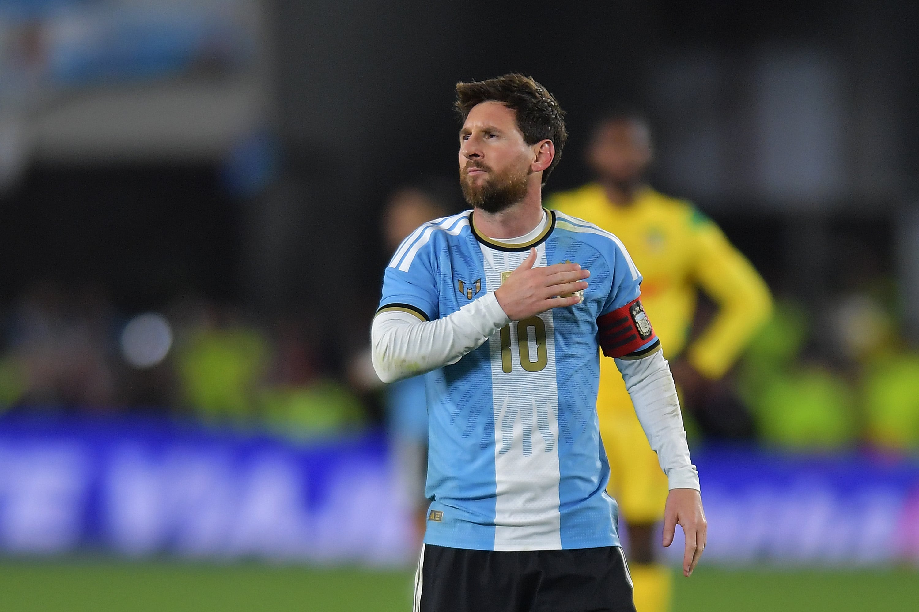 Lionel Messi se despidió con gol de la Selección Argentina: vea su gol ante Benín en duelo amistoso. (Photo by Marcelo Endelli/Getty Images)