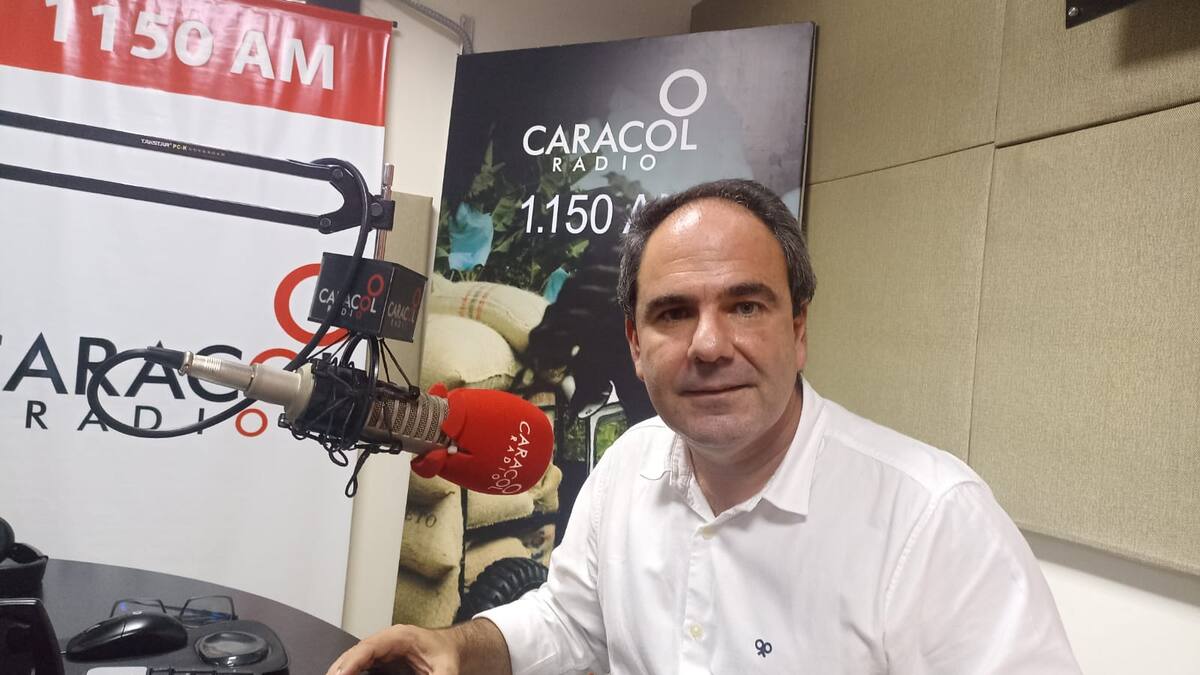 Gabriel Vallejo, presidente (E) Centro Democrático