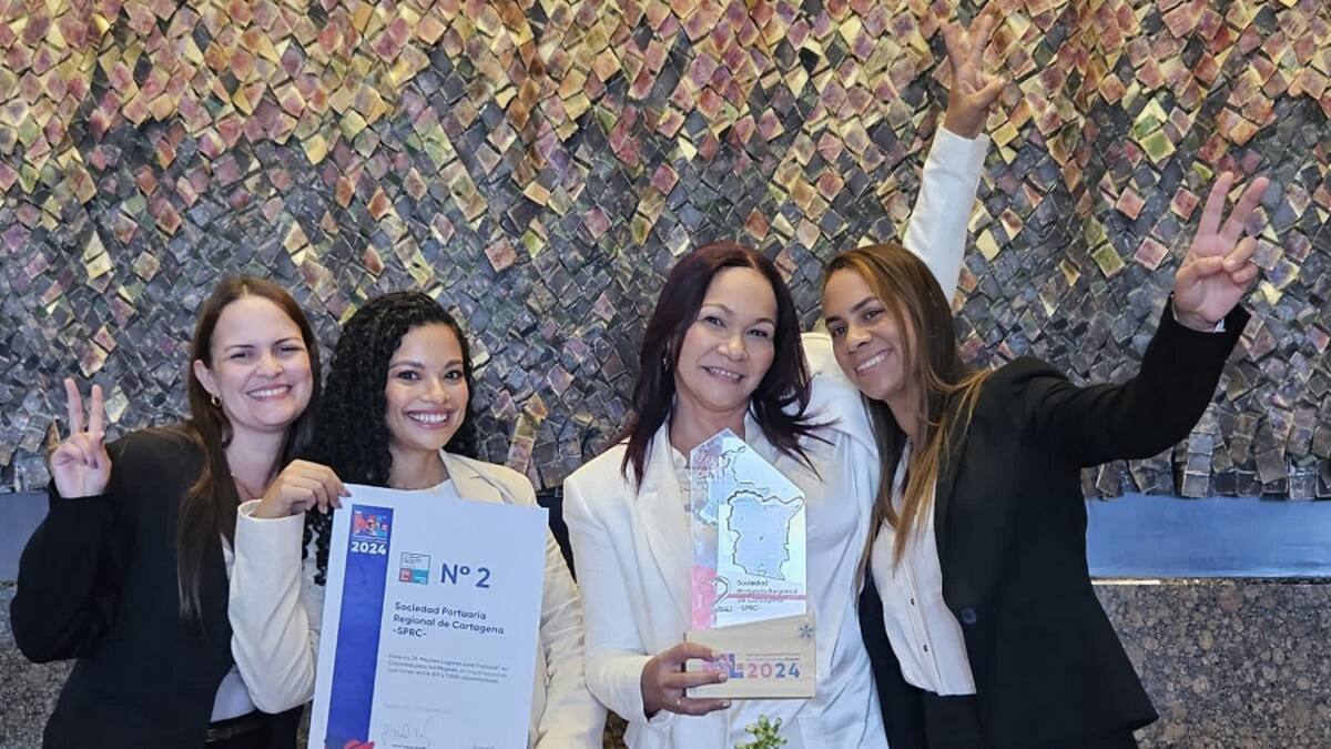 Sociedad Portuaria de Cartagena y Contecar, líderes en ambiente laboral para las mujeres