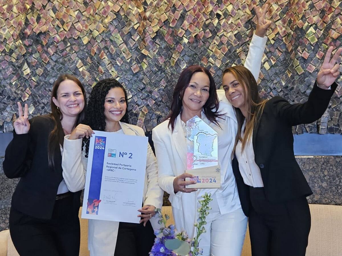 Sociedad Portuaria de Cartagena y Contecar, líderes en ambiente laboral para las mujeres