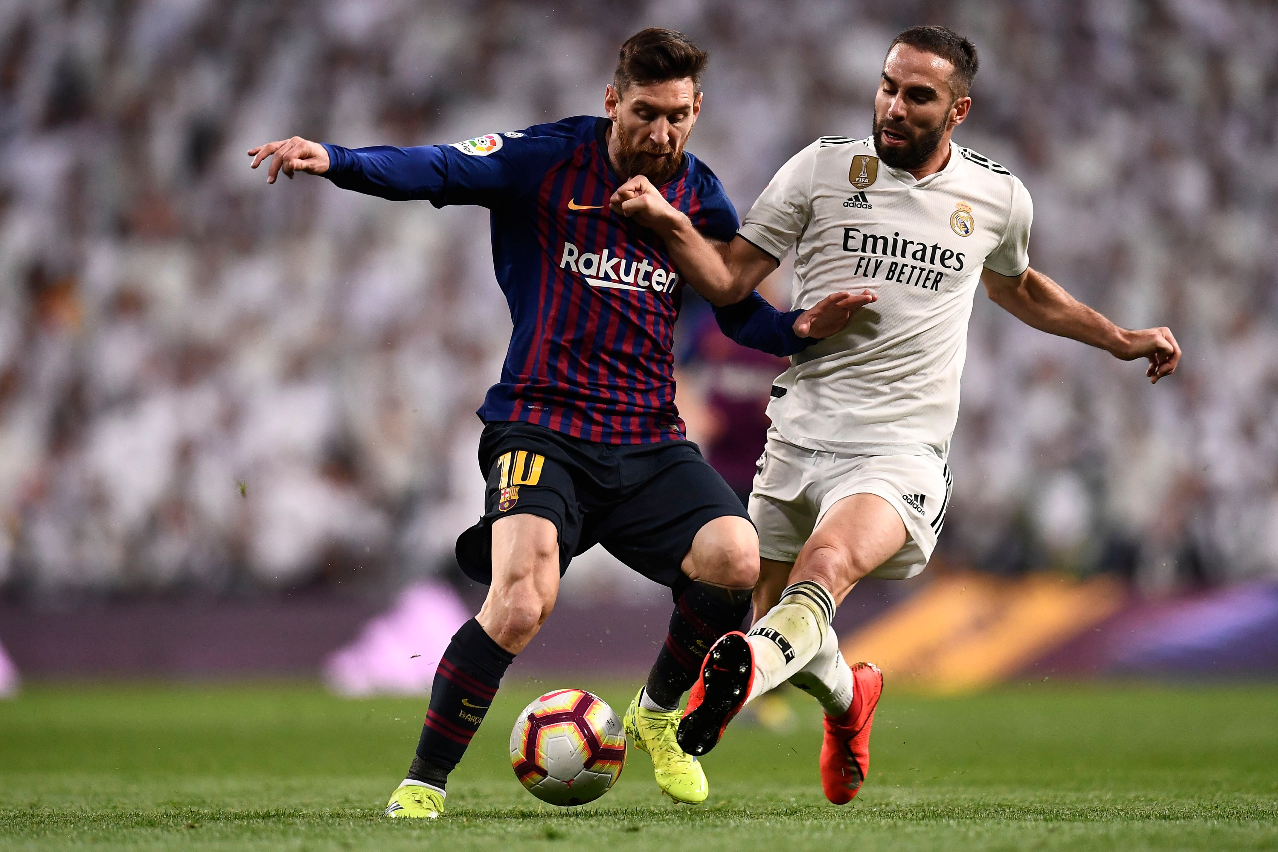 Dani Carvajal le respondió a Lionel Messi.