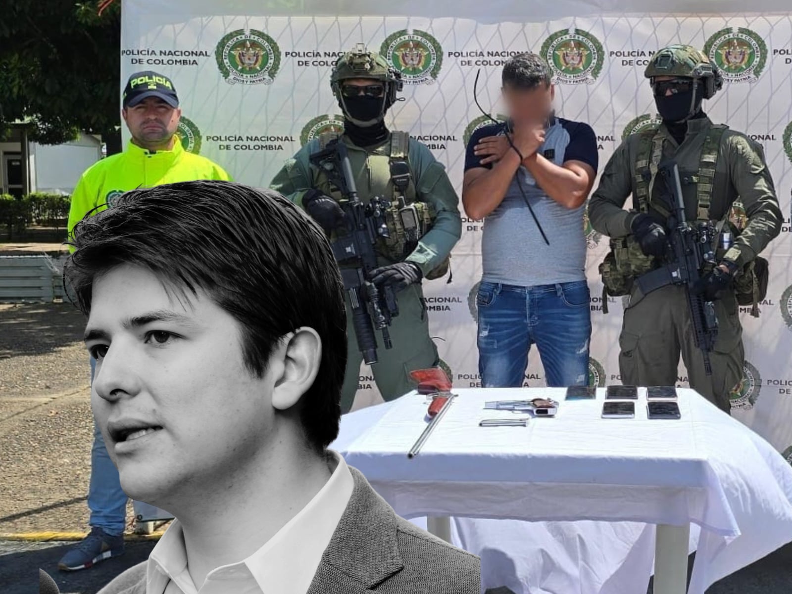 ATENCIÓN: Capturan a alias El Viejo, intermediario de quienes dieron la orden de asesinar a Miguel Uribe