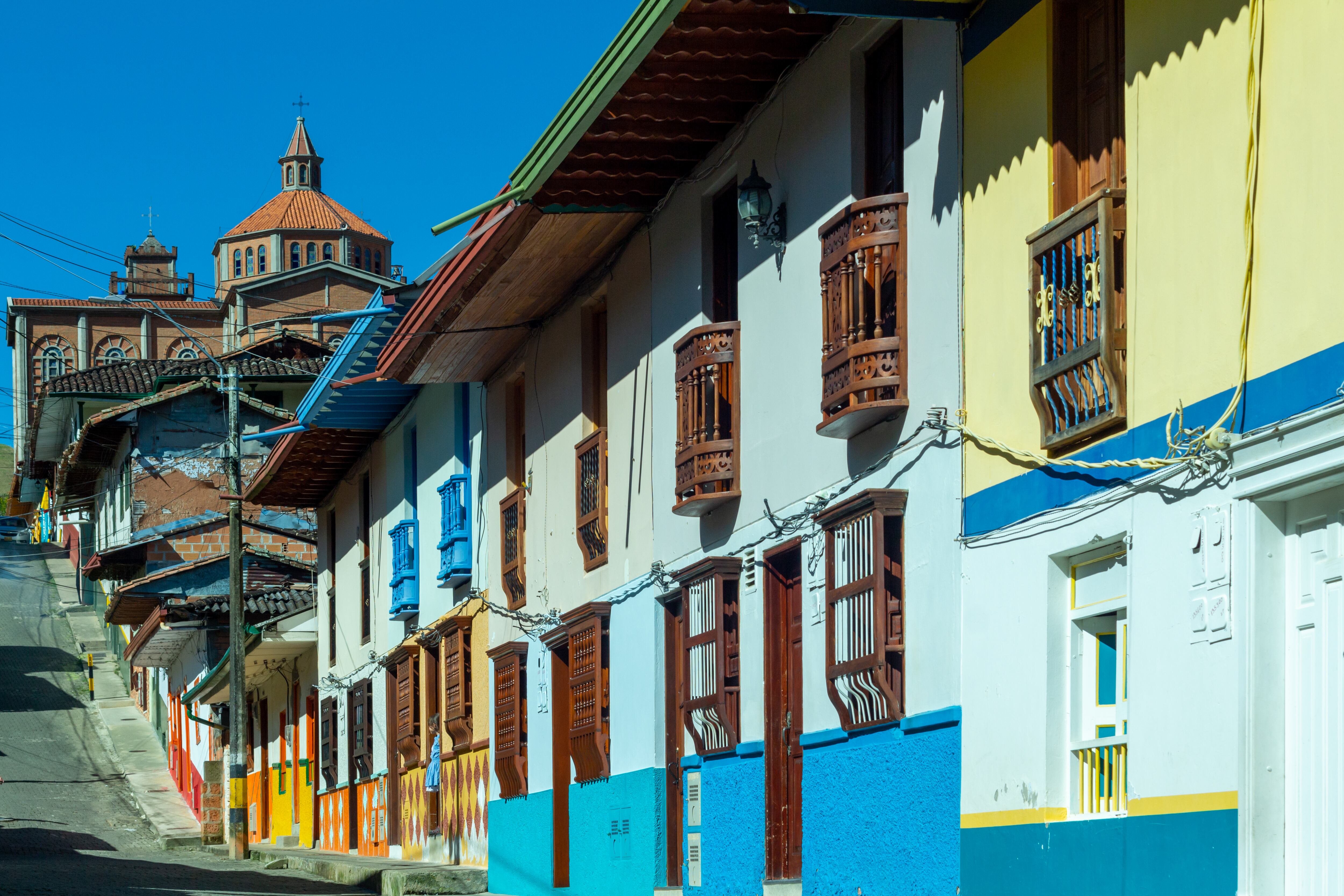 Calles de Jericó, Antioquia. Foto: Getty Images