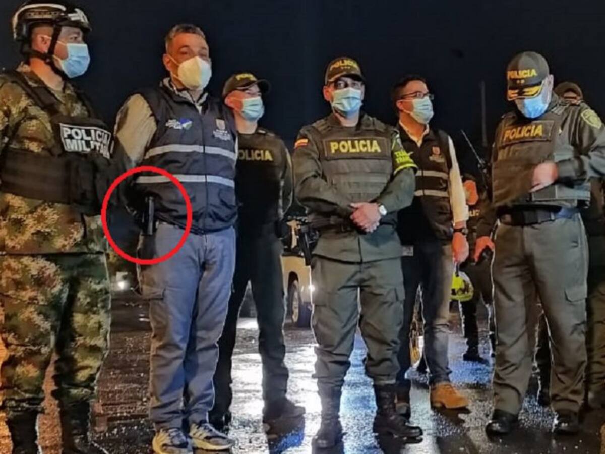 Así respondió secretario de Seguridad de Cali ante polémica porte de arma