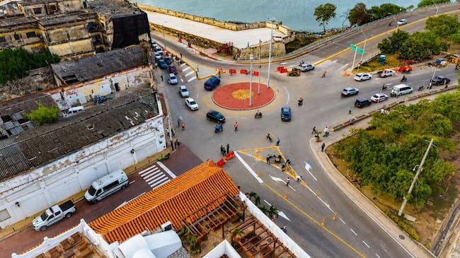Nuevas vías en la ciudad. // Alcaldía de Cartagena