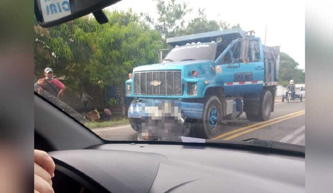 Un herido en un triple choque en la carretera de la Cordialidad.