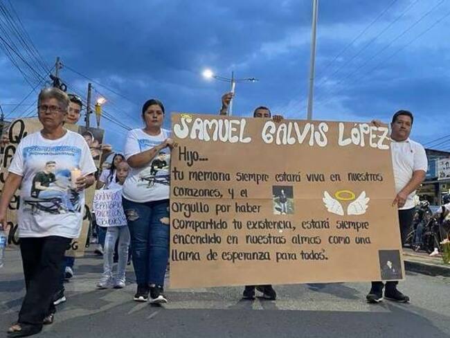 Yeimy López, madre de la víctima