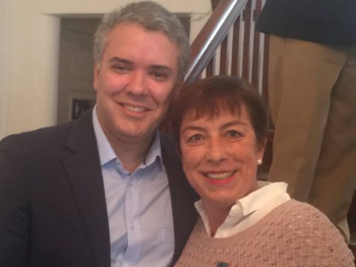 Duque defiende postulación de Claudia Ortíz como presidenta de la ADR