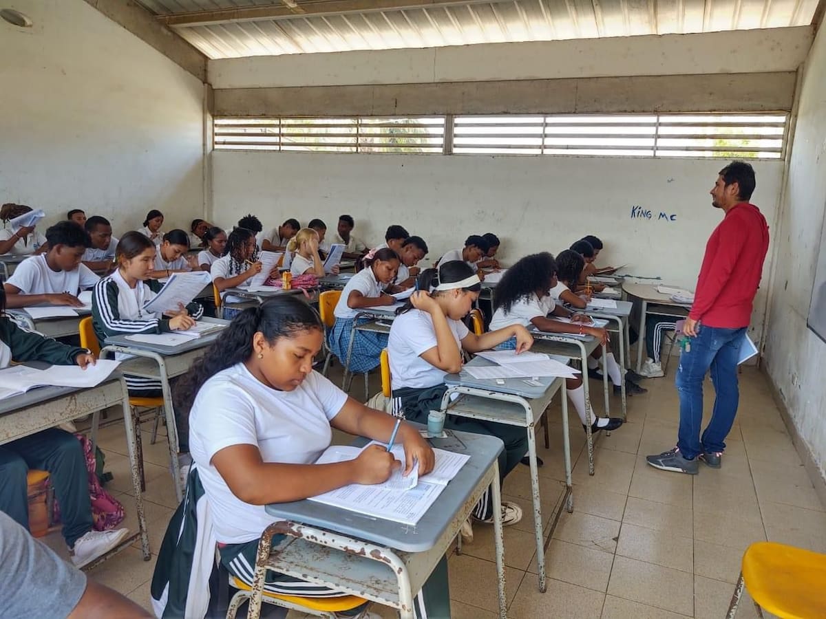 Estudiantes de Santa Catalina, Bolívar, mejoran notablemente sus puntajes en Pruebas ICFES