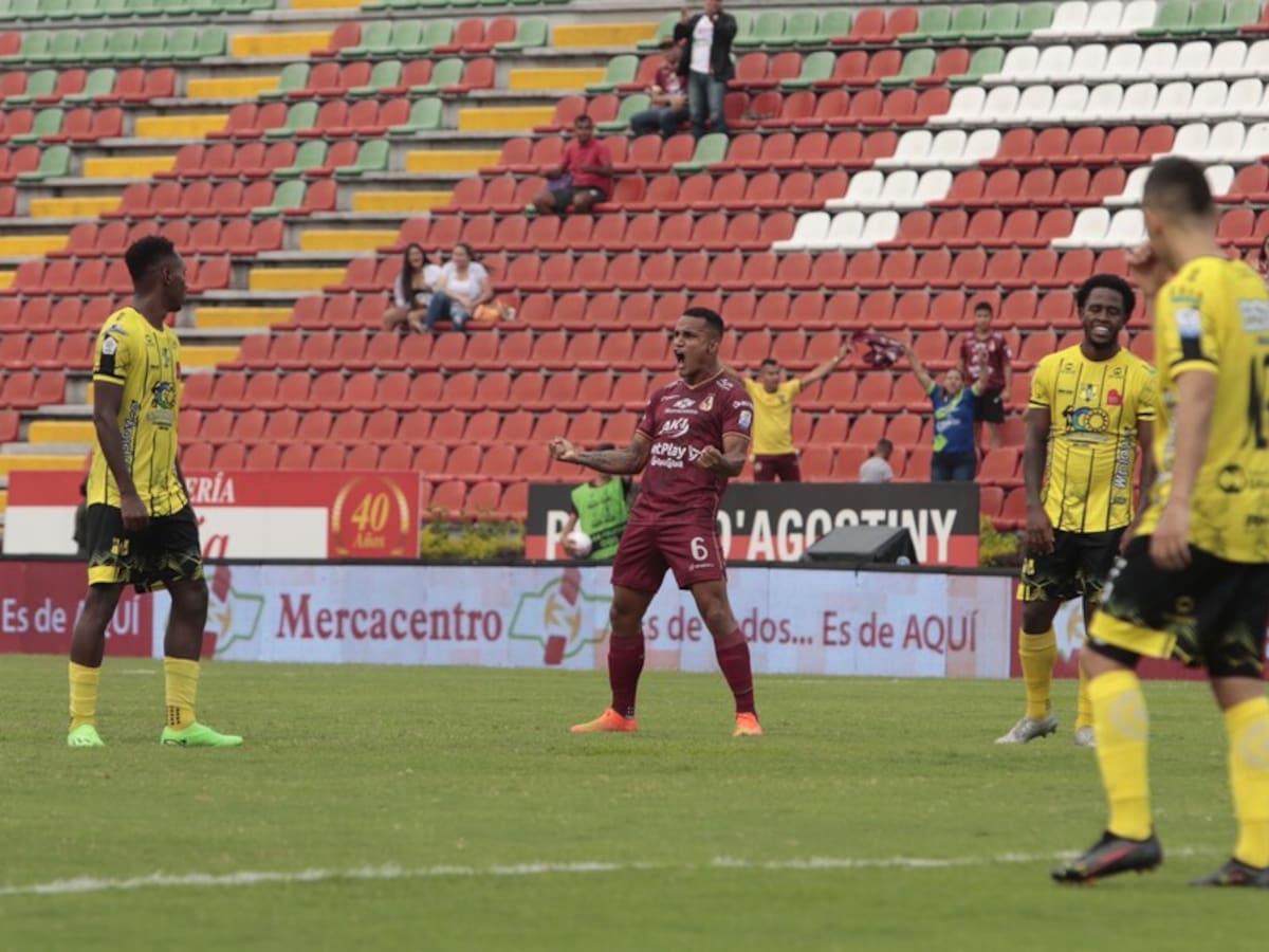 Deportes Tolima volvió a darle una alegría a su afición: cómoda victoria en casa