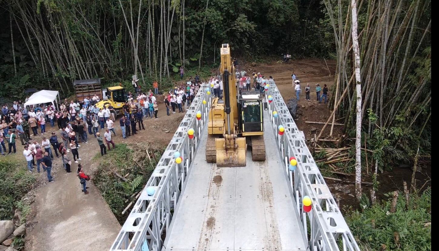 Ejército restableció conexión entre zonas rurales de Fresno y Mariquita en Tolima.