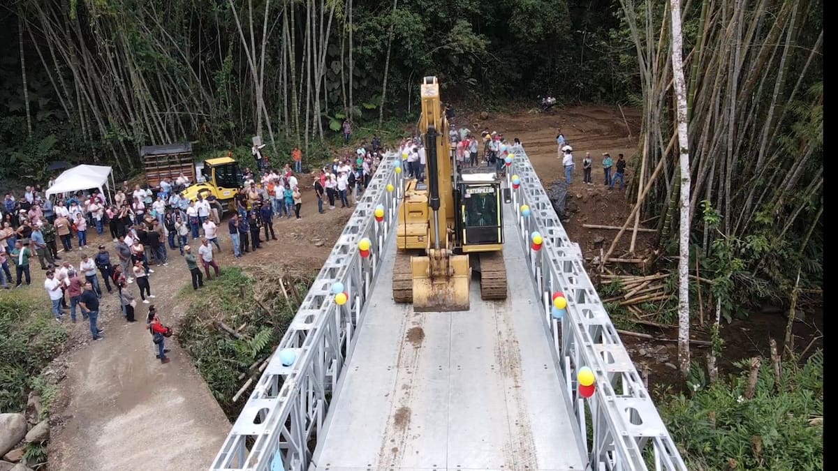 Ejército restableció conexión entre zonas rurales de Fresno y Mariquita en Tolima