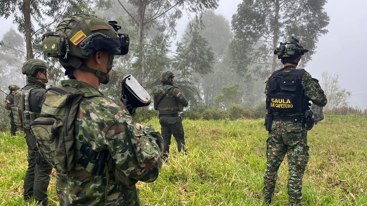Ejército reportó enfrentamiento con presuntos integrantes del Clan del Golfo en Guática, Risaralda