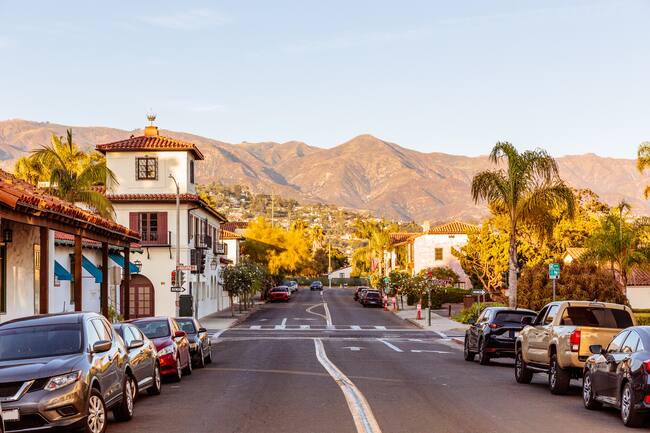 Santa Bárbara, en California (Foto vía Getty Images).