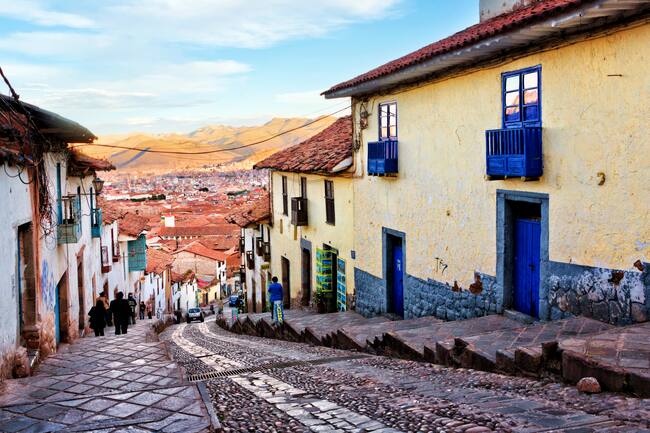 Casco urbano de Cusco (Foto vía Getty Images)
