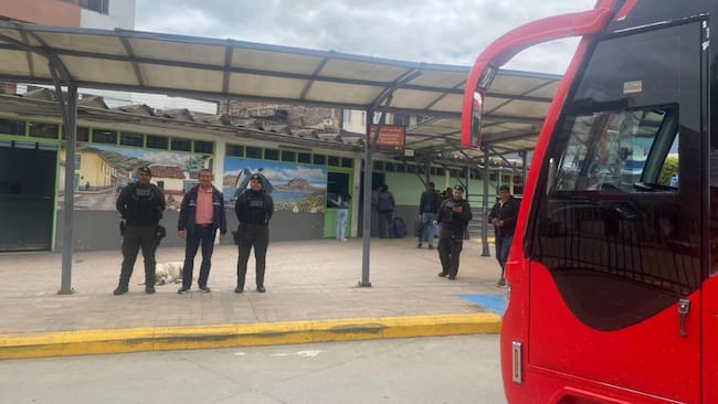 Seguridad en el Terminal de Transportes de Sogamoso (créditos: Terminal de Transportes de Sogamoso)