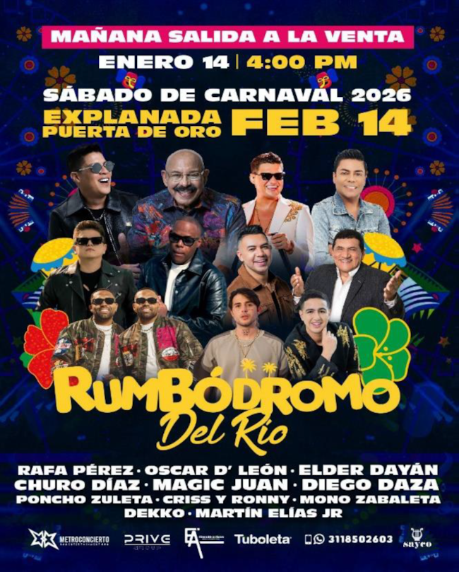 CARANAVAL DE BARRANQUILLA RUMBODROMO DEL RIO CORTESIA SANDRA DIAZ