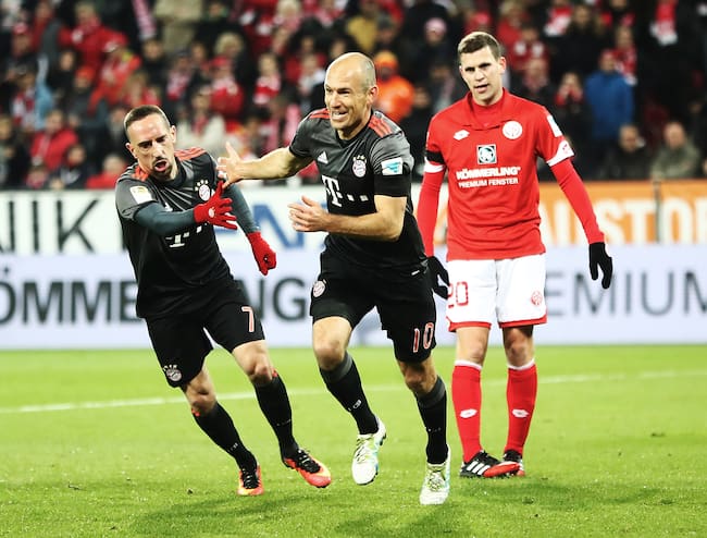 Leyendas del Bayern Múnich como Franck Ribery o Arjen Robben
