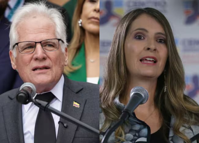 Miguel Uribe Londoño / Paloma Valencia (imágenes de archivo)