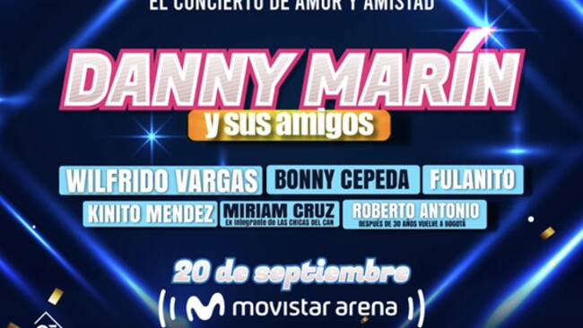 DANNY MARIN Y SUS AMIGOS SEP 2025 CREDITO TU BOLETA