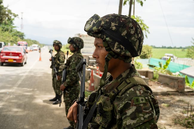 Militar colombiano (créditos: GettyImages)