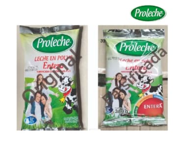 Proleche denuncia falsificación de sus productos en Colombia