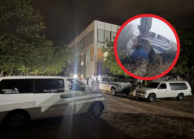 Cuerpos de las víctimas del accidente en La Playa de Hacarí (créditos: Caracol Radio e imagen de archivo)